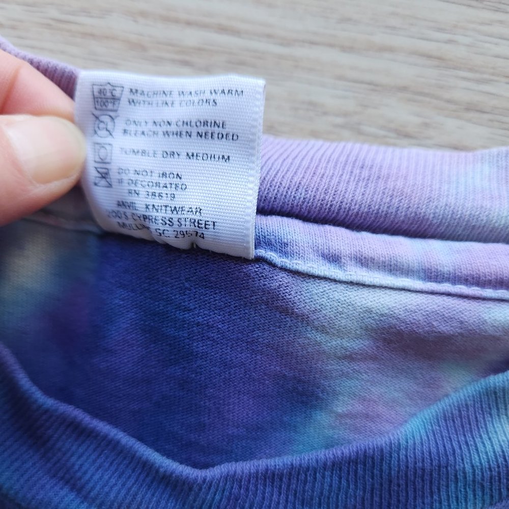 Vintage'95 Jerry Garcia Grateful Dead T-Shirt Not Fade Away Tie Dye - Picture 6 of 9